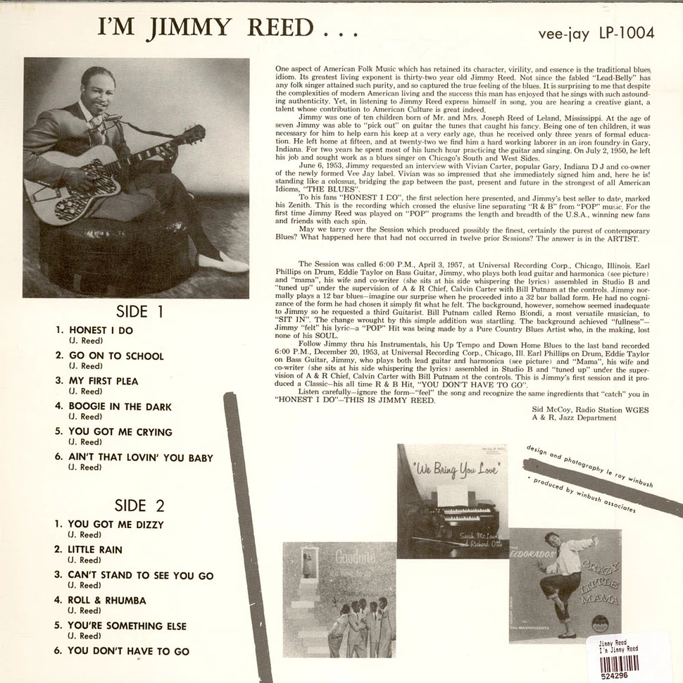 Jimmy Reed - I'm Jimmy Reed