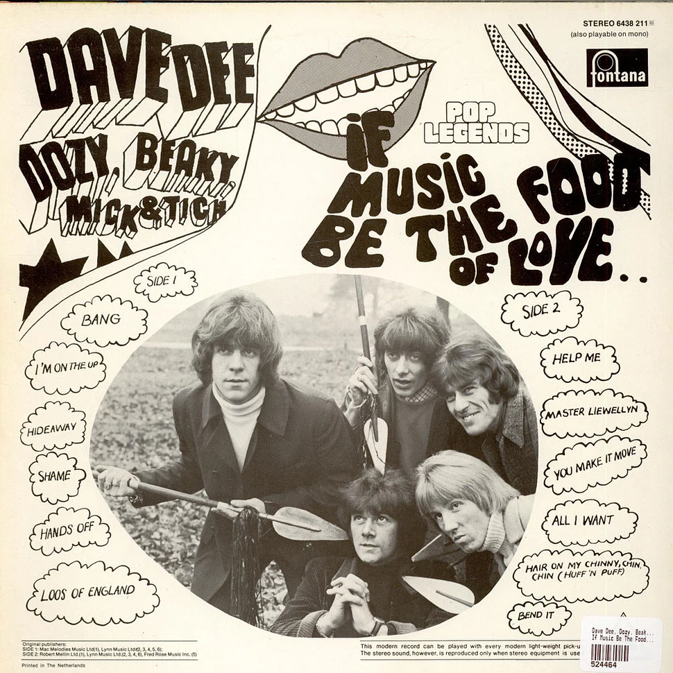 Dave Dee, Dozy, Beaky, Mick & Tich - If Music Be The Food Of Love...