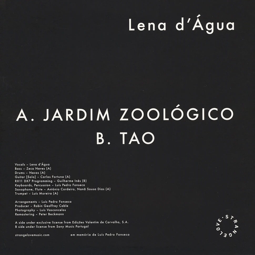 Lena D'Agua - Jardim Zoologico / Tao
