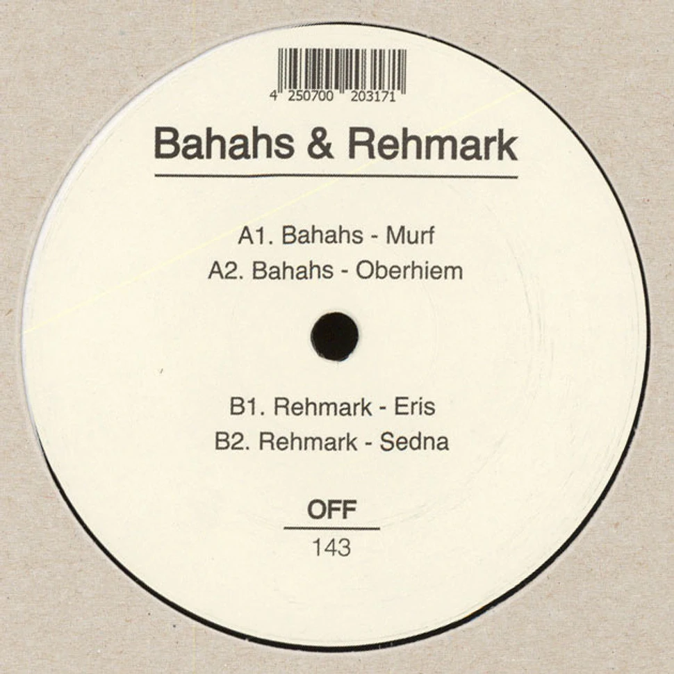 Bahahs & Rehmark - Murf / Eris