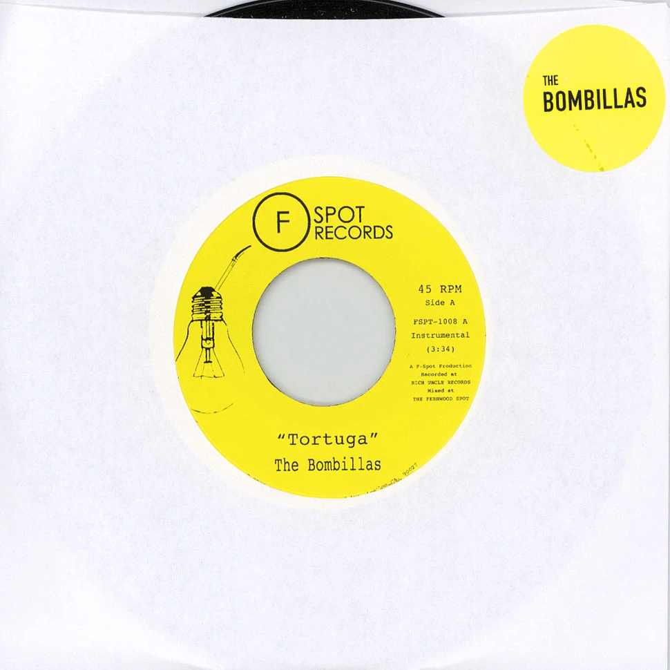 The Bombillas - Tortuga / Kings Up Blue Vinyl Edition