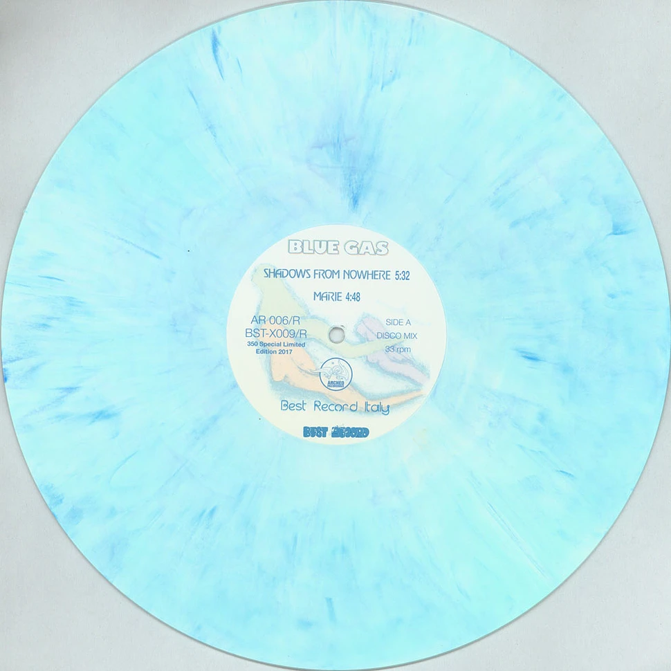 Blue Gas - Shadows From Nowhere Sky Colored Vinyl Edition