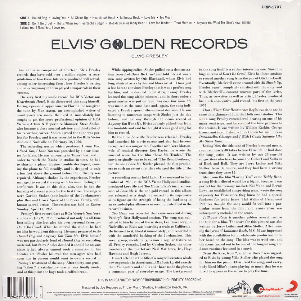 Elvis Presley - Golden Records 1