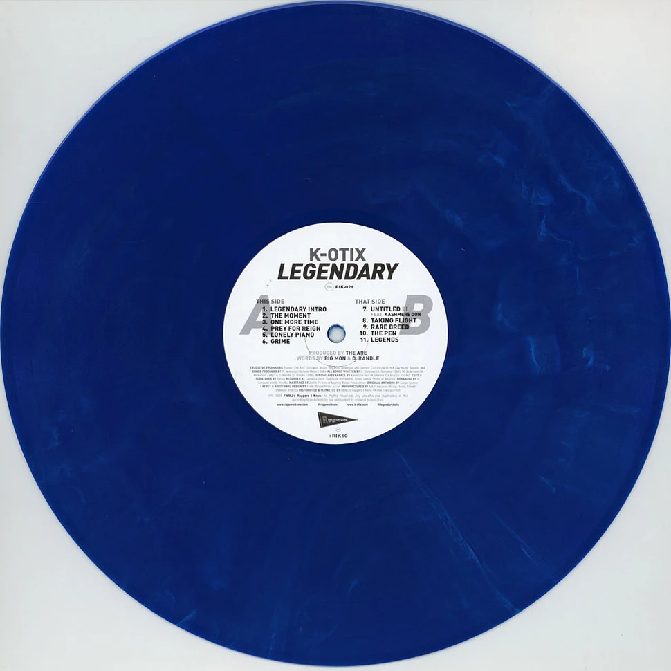 K-Otix - Legendary Blue Vinyl Edition