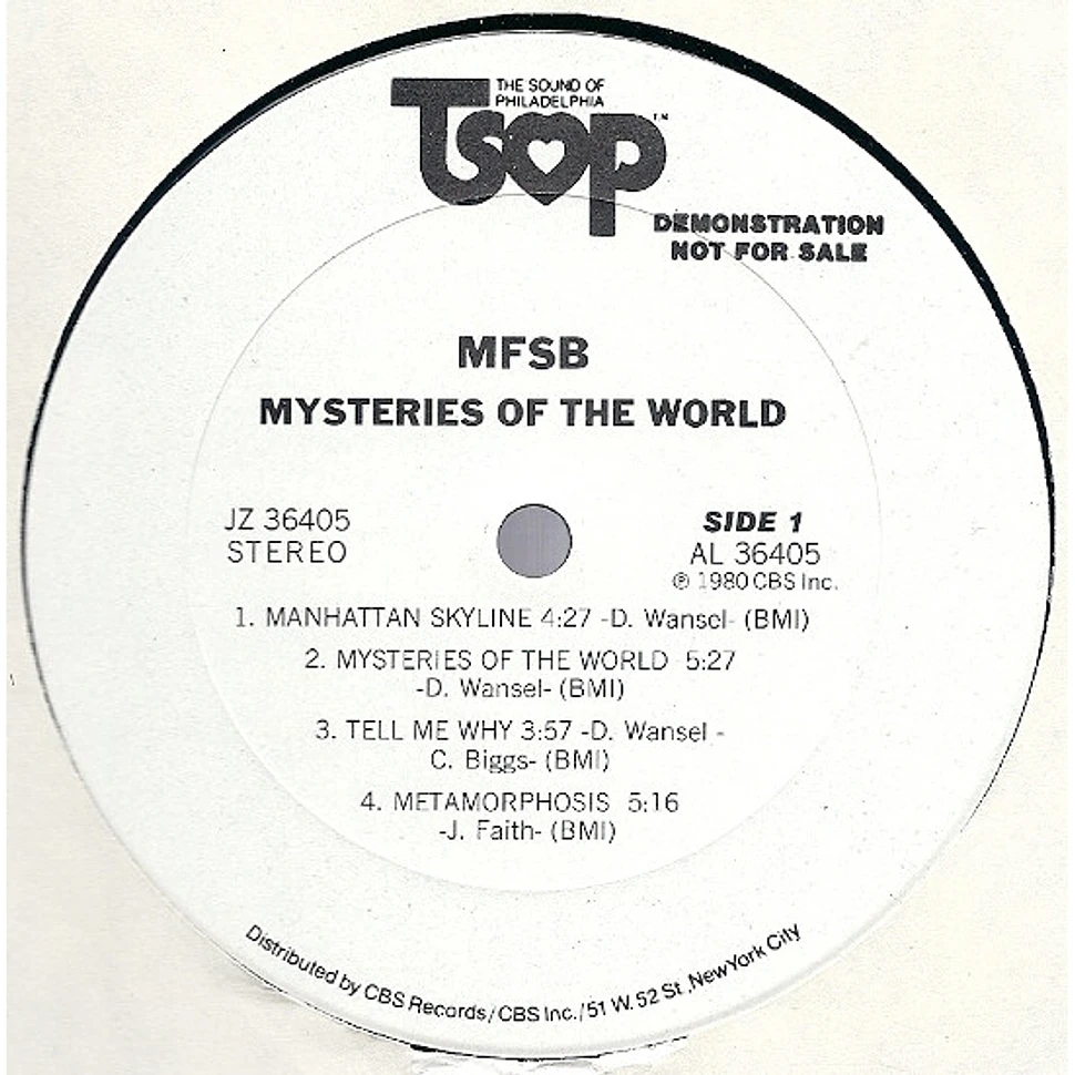 MFSB - Mysteries Of The World