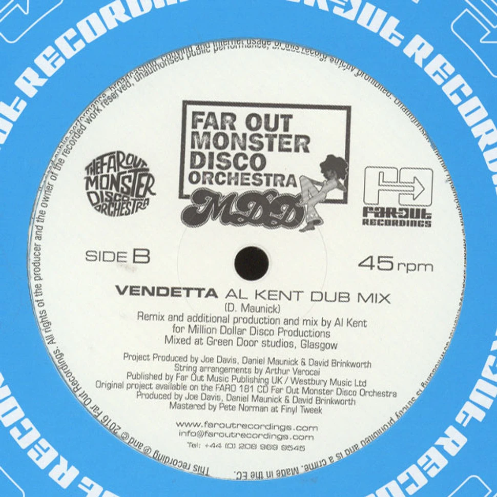 Far Out Monster Disco Orchestra - Vendetta Feat. Arthur Verocai Al Kent Remix
