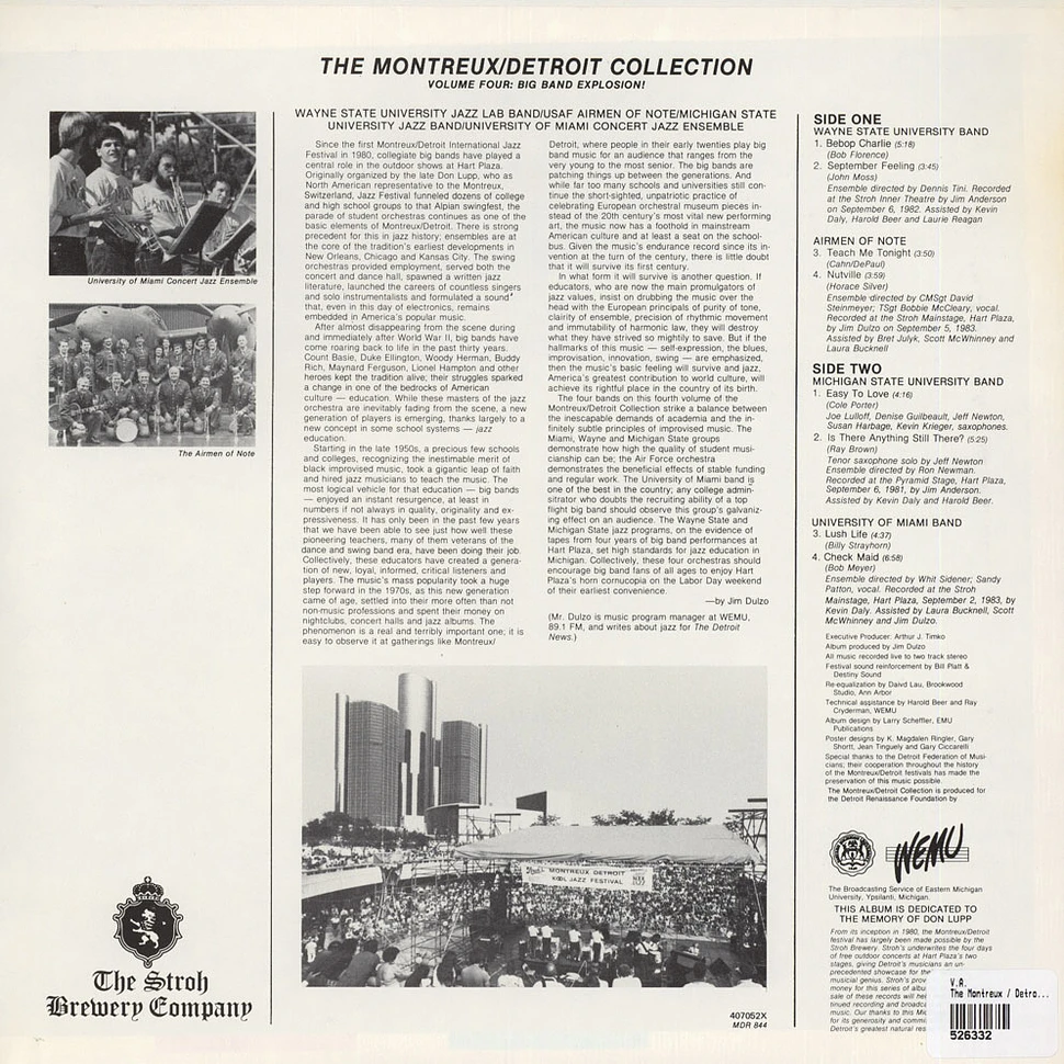 V.A. - The Montreux / Detroit Collection Volume Four: Big Band Explosion!