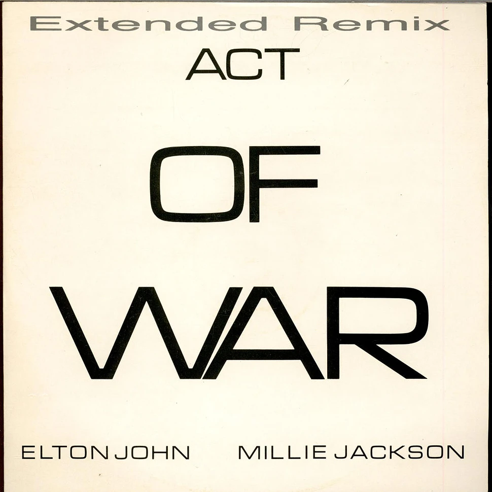 Elton John / Millie Jackson - Act Of War (Extended Remix)