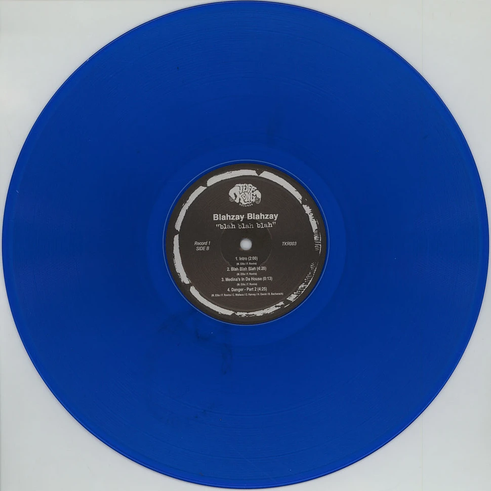 Blahzay Blahzay - Blah Blah Blah Blue Vinyl Edition