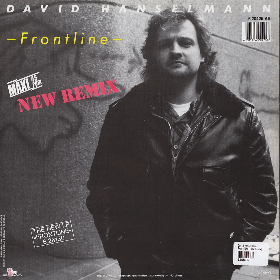 David Hanselmann - Frontline (New Remix)