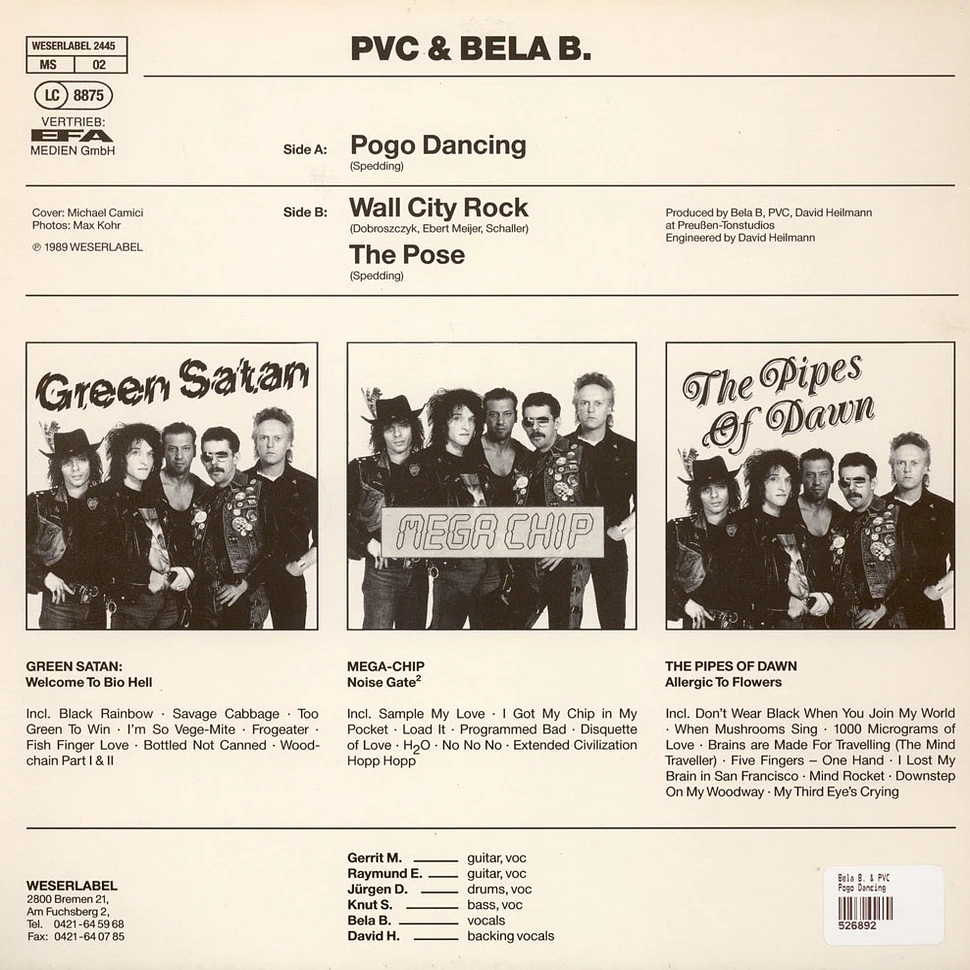 Bela B. & PVC - Pogo Dancing