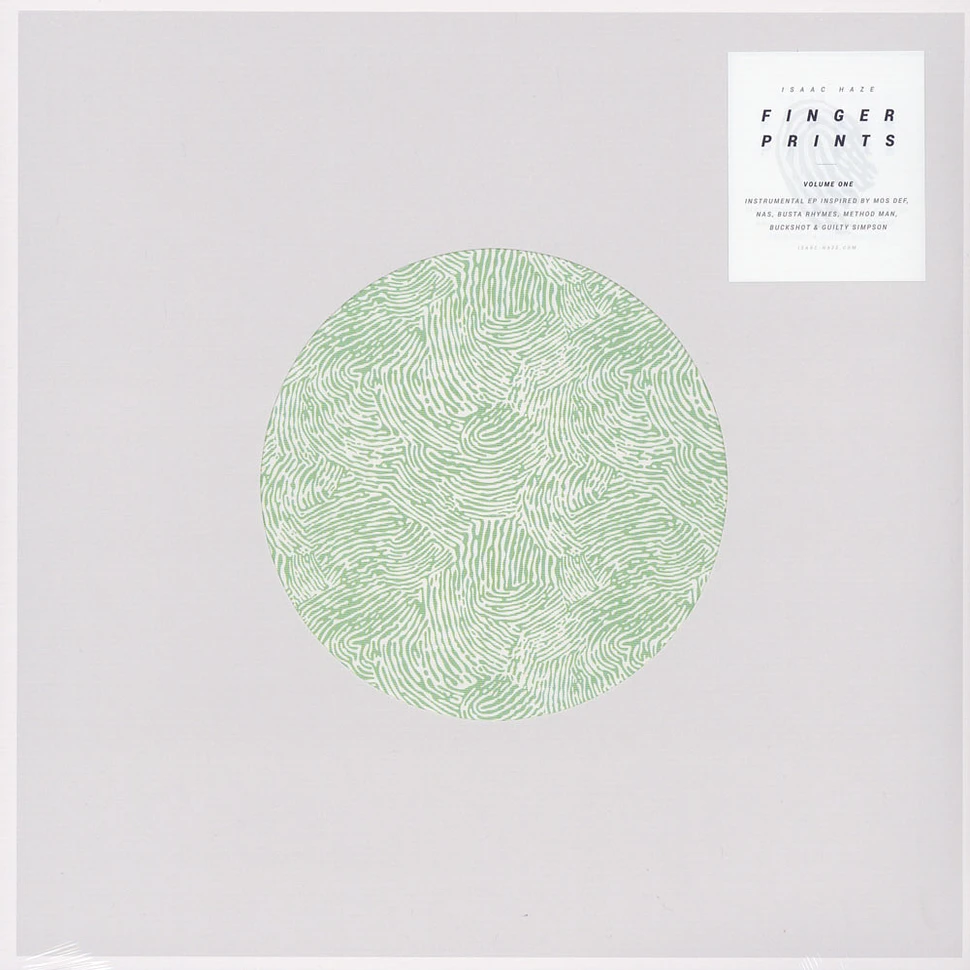 Isaac Haze - Fingerprints Volume 1 Green Vinyl Edition