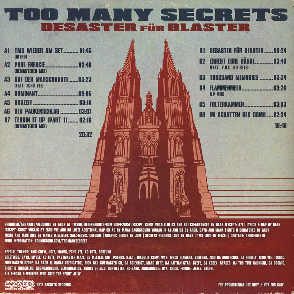 Too Many Secrets - Desaster für Blaster