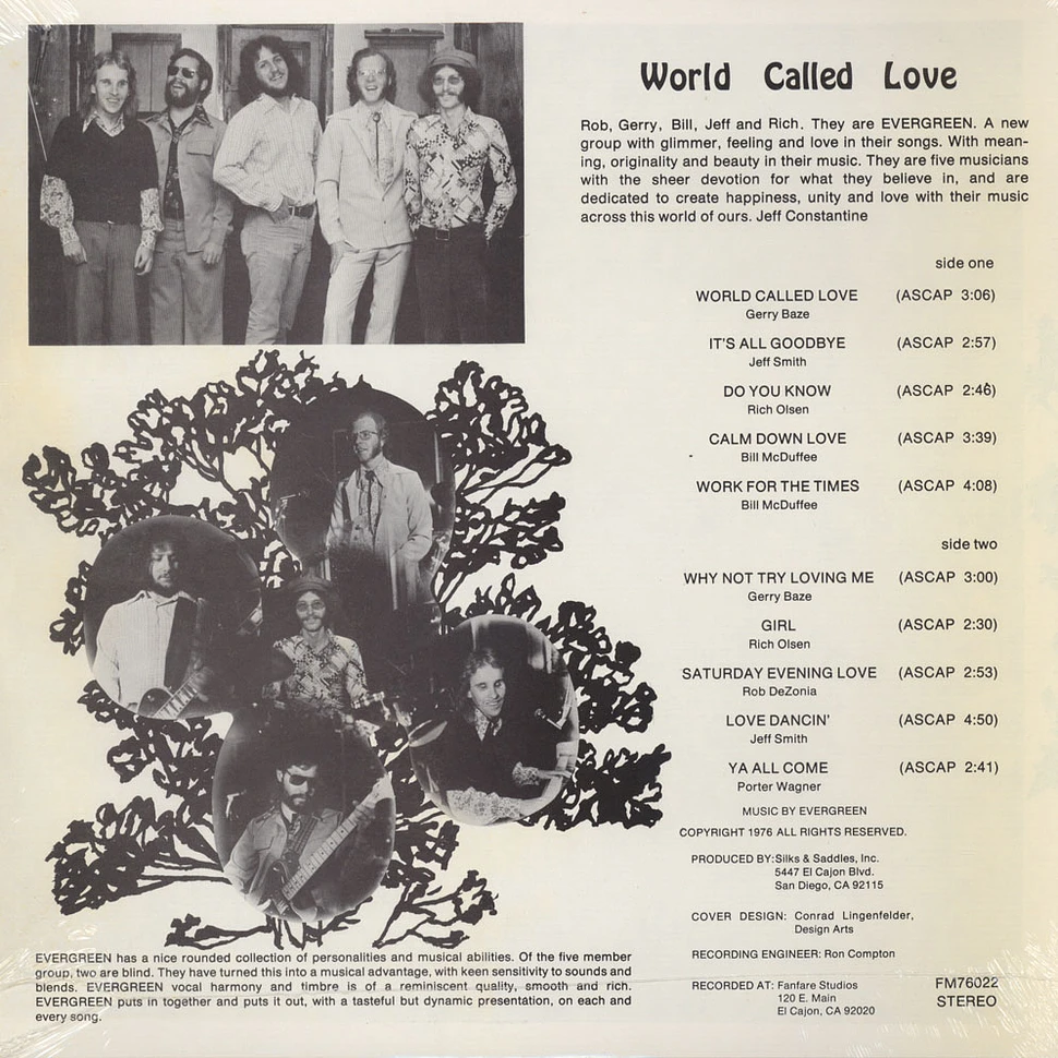 Evergreen - World Called Love