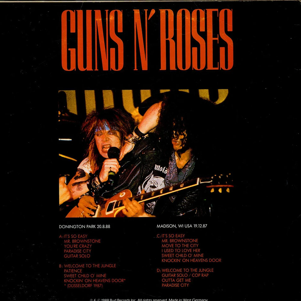 Guns N' Roses - Back With A Bullet!