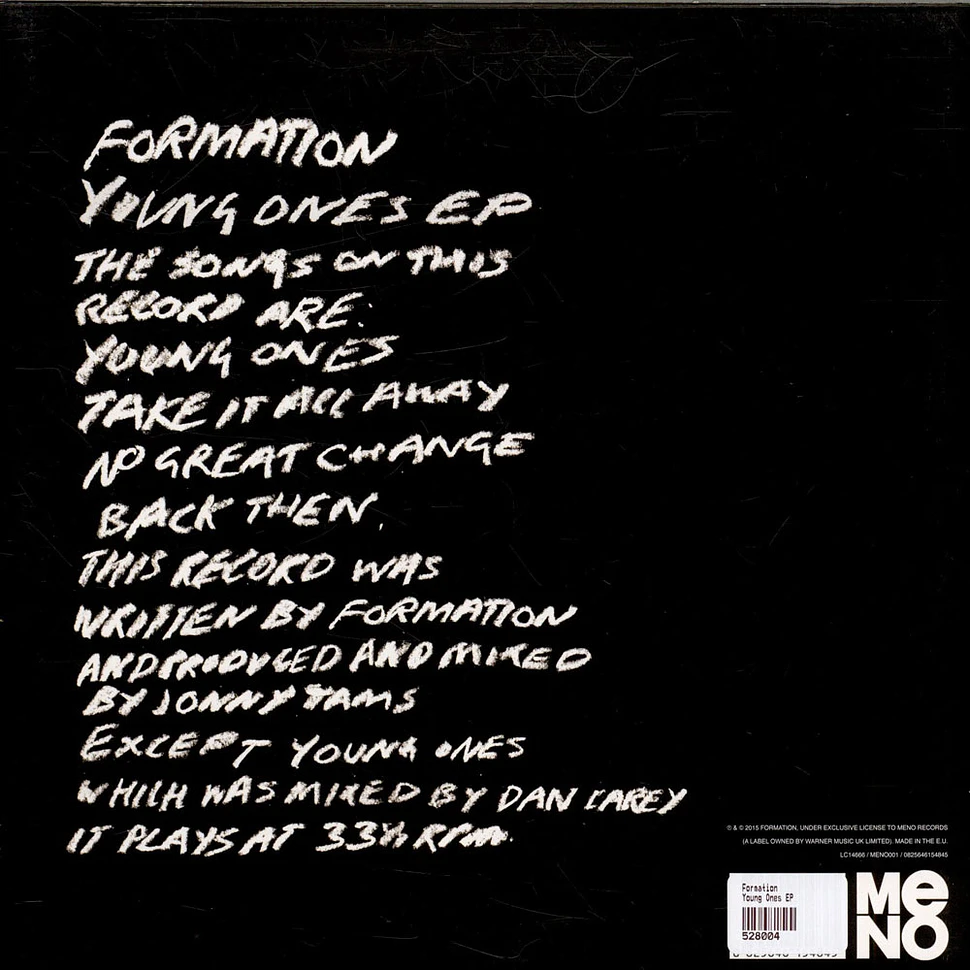 Formation - Young Ones EP