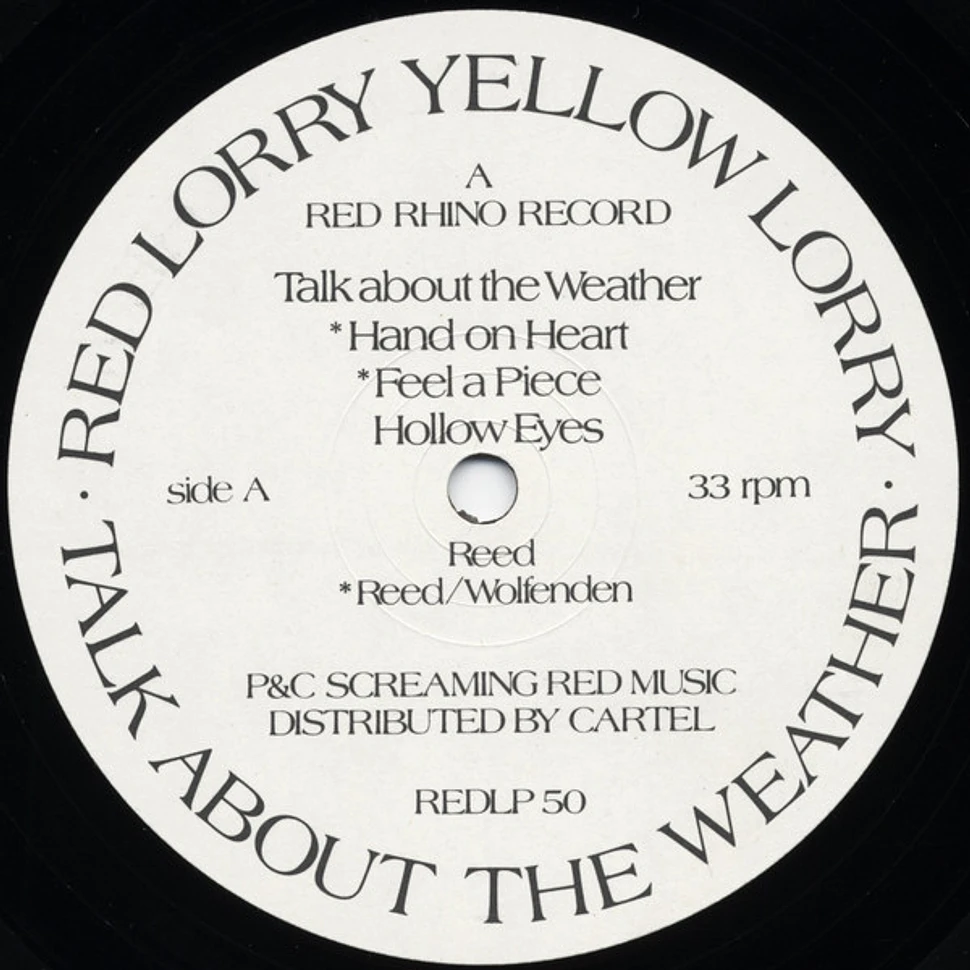 Red Lorry Yellow Lorry - Talk About The Weather