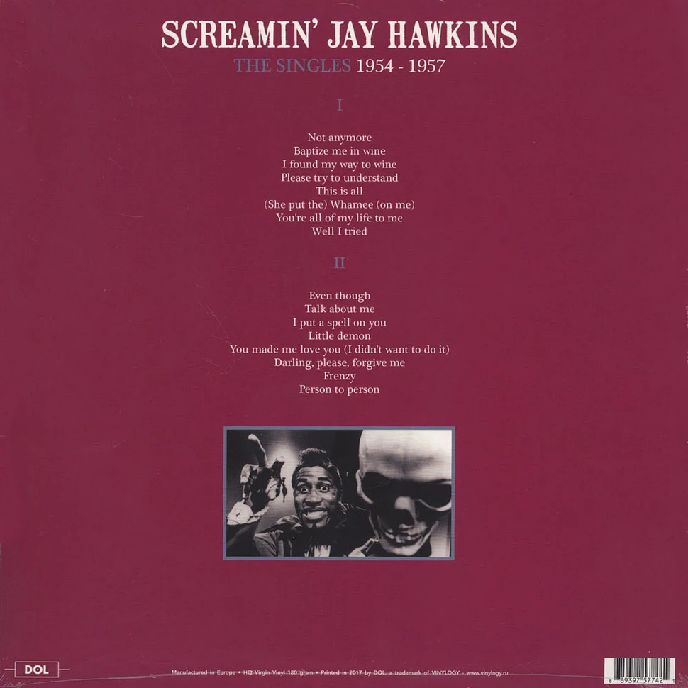 Screemin' Jay Hawkins - The Singles, 1954-1957
