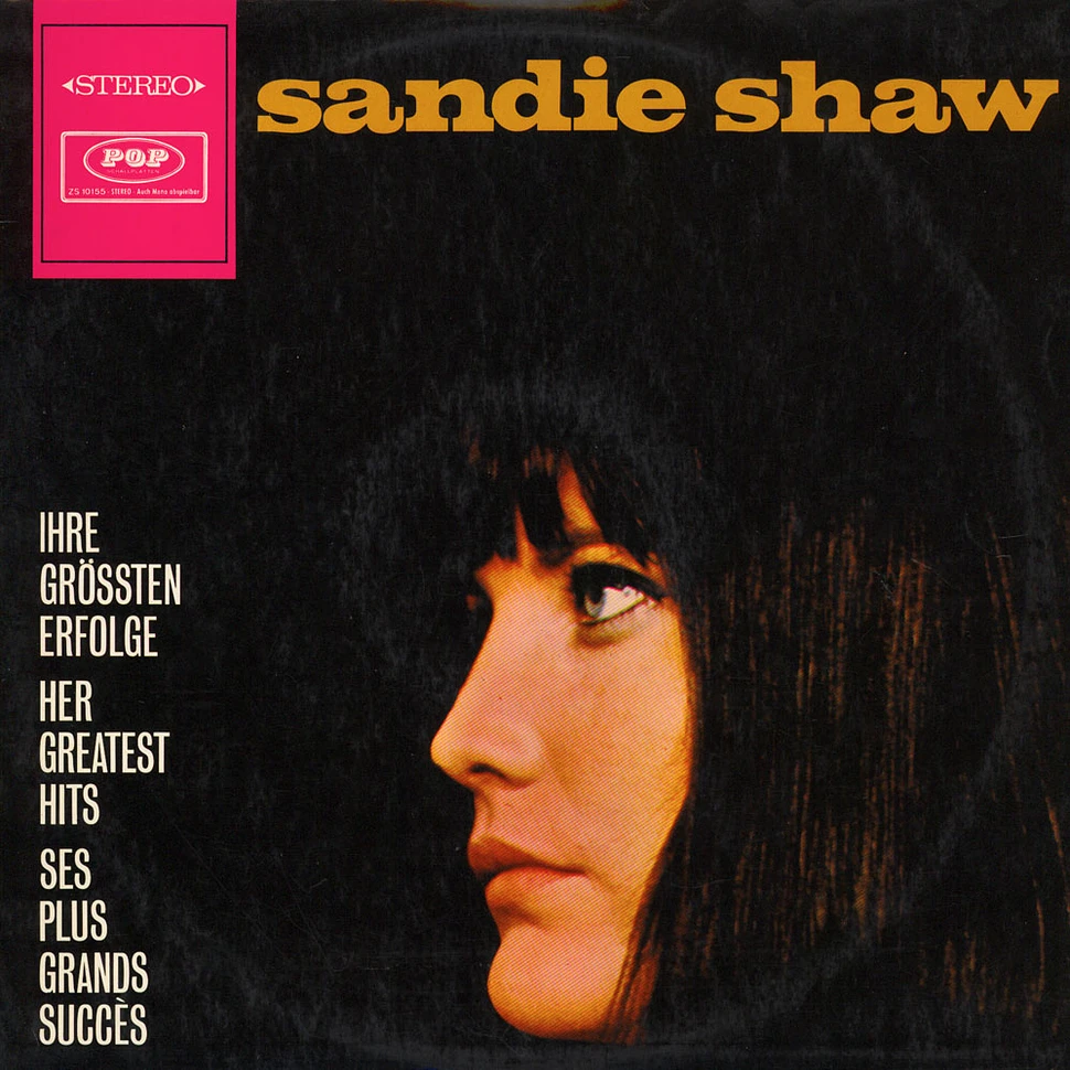 Sandie Shaw - Ihre Grössten Erfolge - Her Greatest Hits - Ses Plus Grands Succès