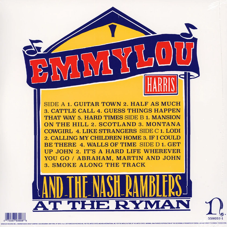 Emmylou Harris - Emmylou Harris & The Nash Ramblers At The Ryman