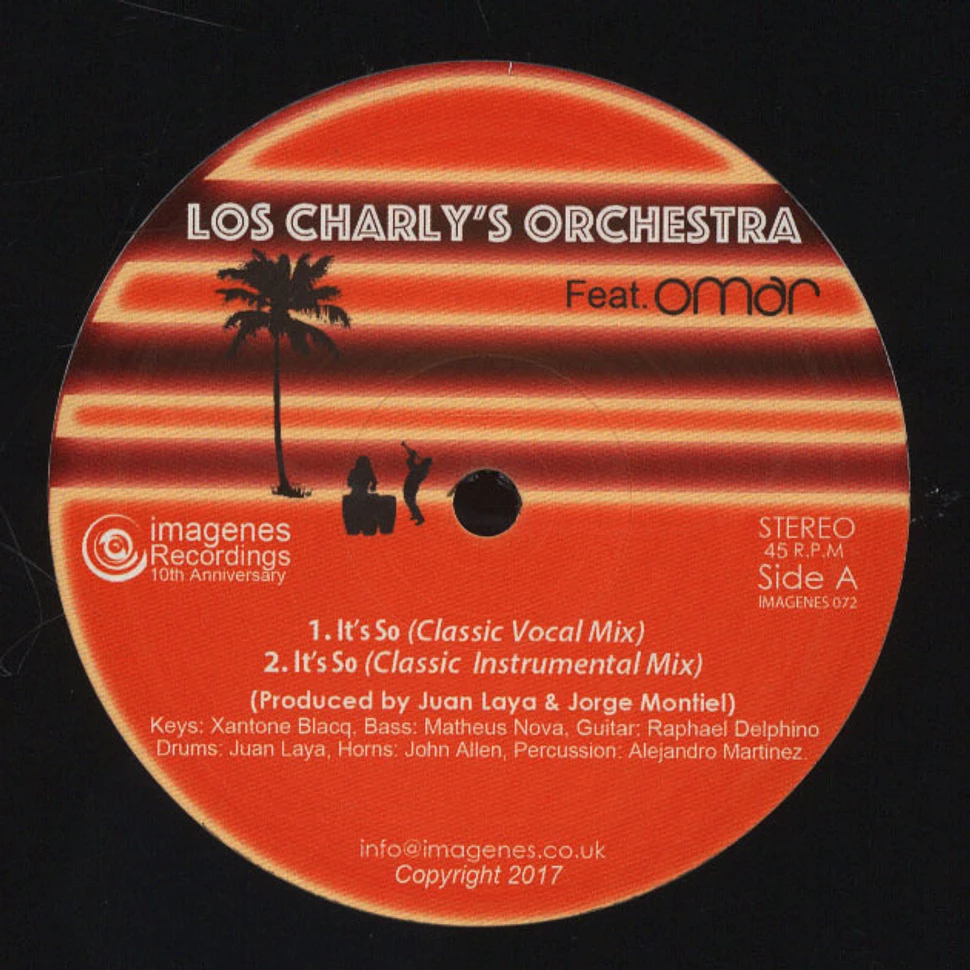 Los Charly's Orchestra - It's So / History Feat. Omar