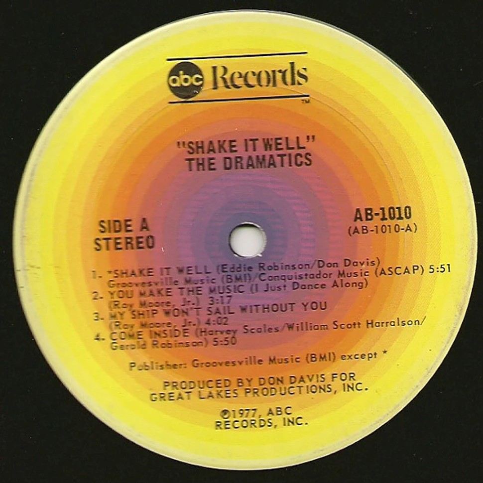 The Dramatics - Shake It Well