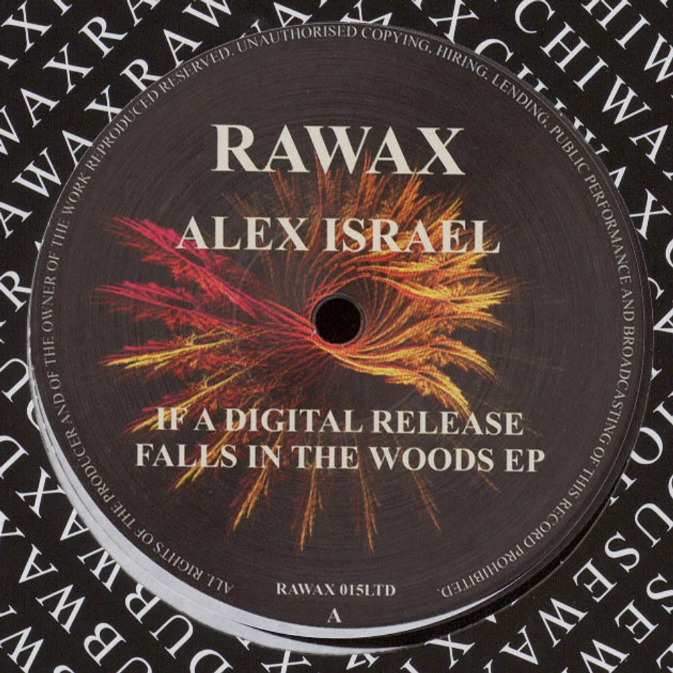 Alex Israel - If A Digital Release Falls In The Woods EP