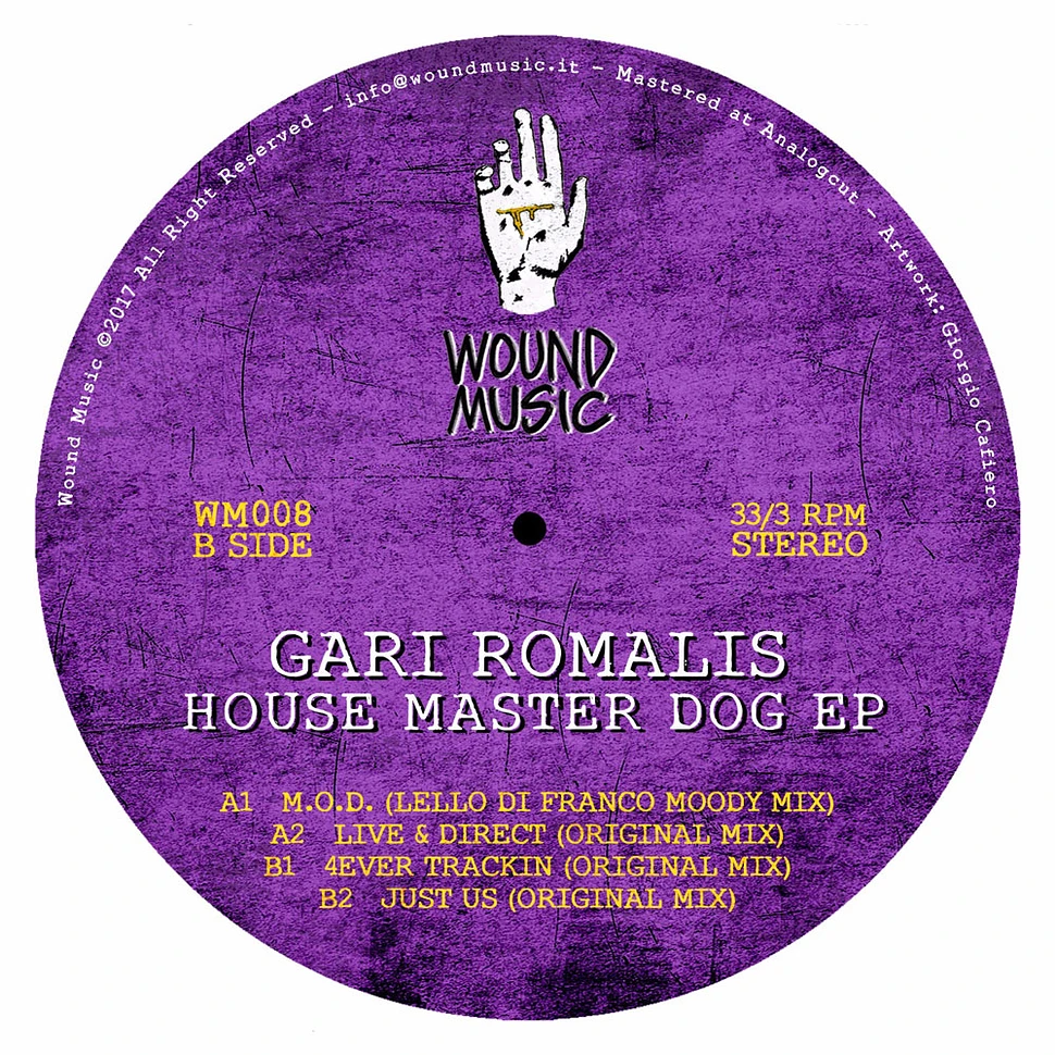 Gari Romalis - House Master Dog EP
