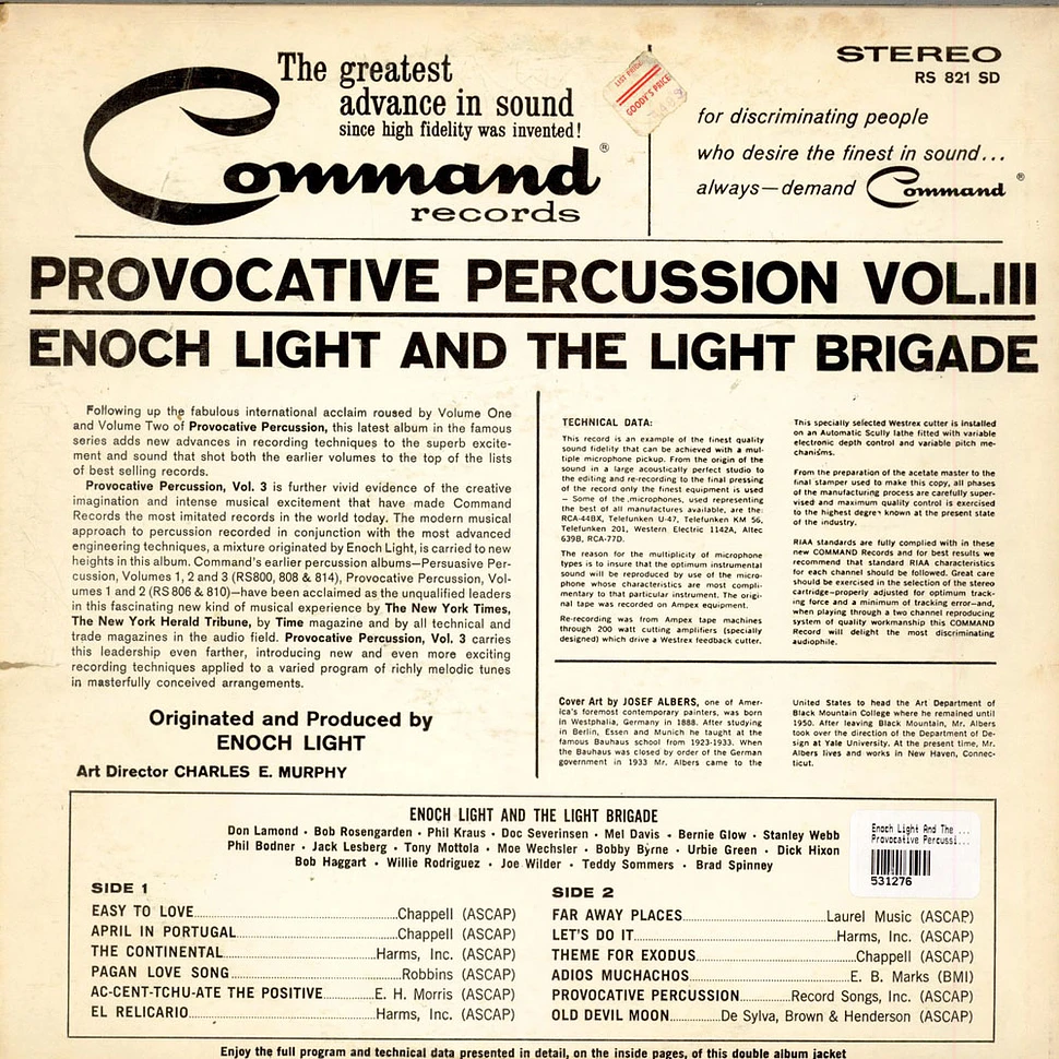 Enoch Light And The Light Brigade - Provocative Percussion Vol. 3