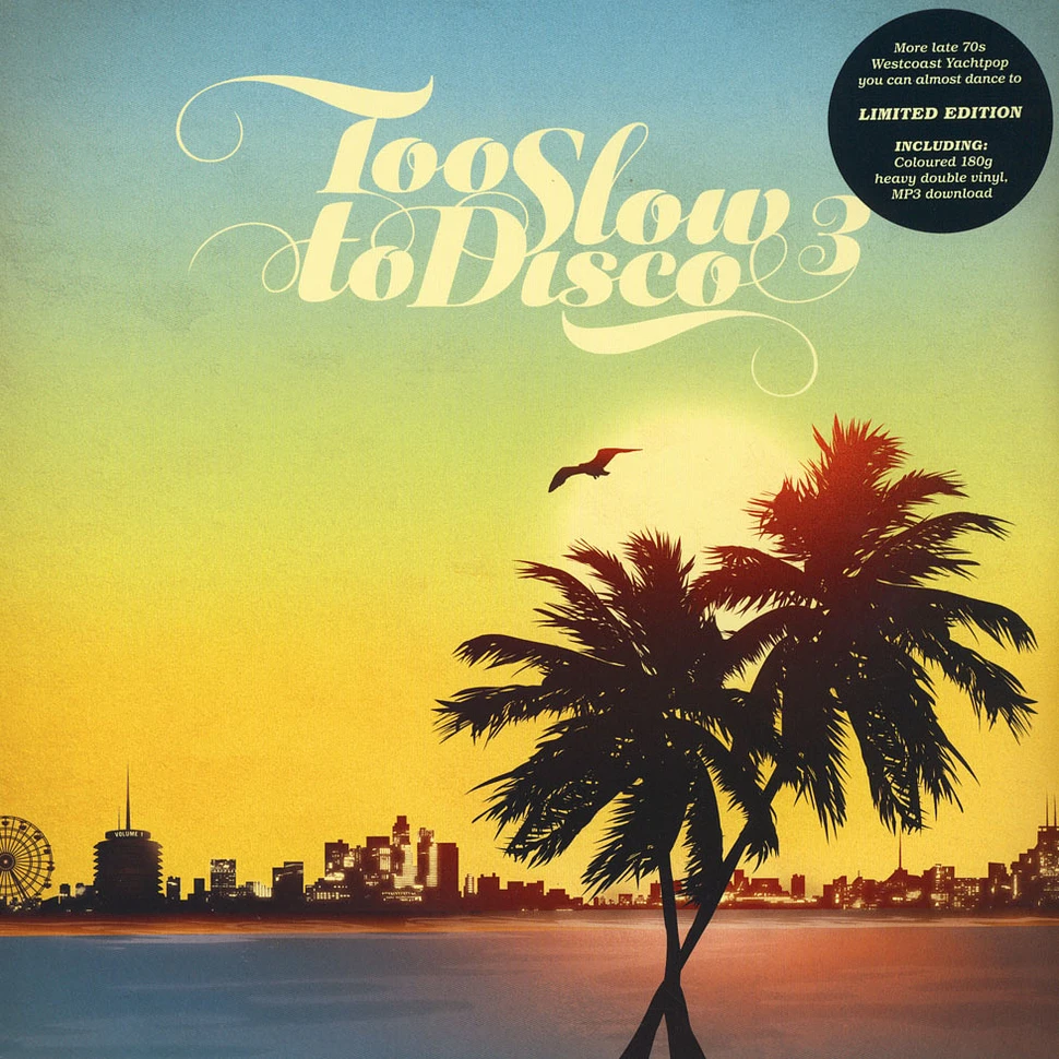 V.A. - Too Slow To Disco Volume 3 Limited Colored Vinyl Edition