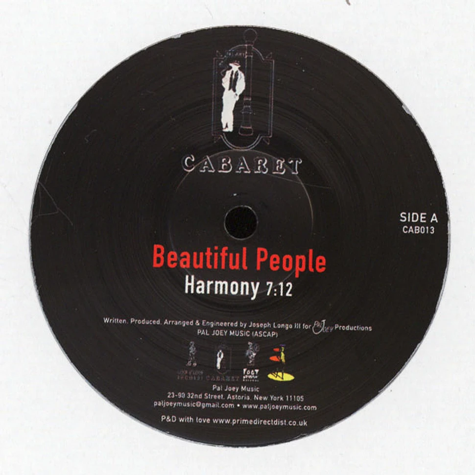 Beautiful People - Harmony / I Got The Rhythm