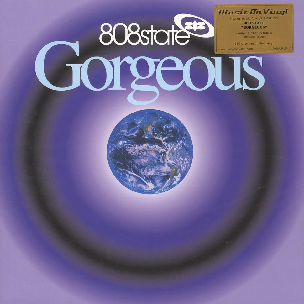 808 State - Gorgeous Black Vinyl Edition