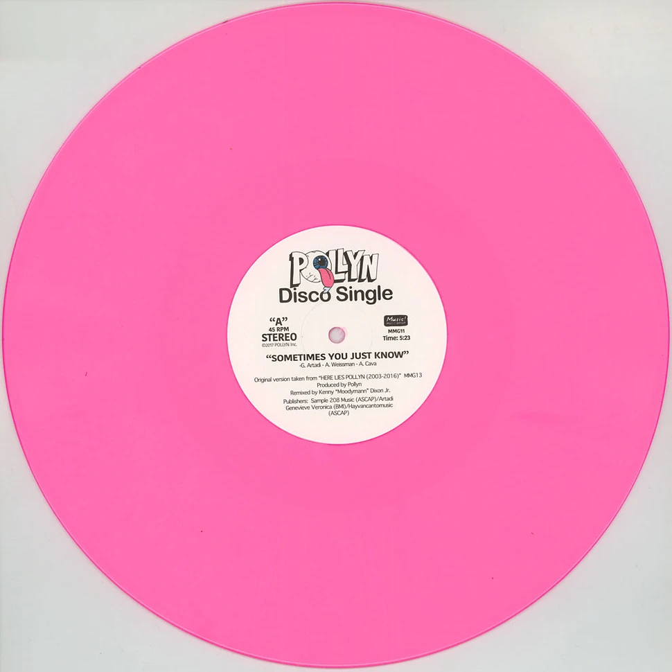 Pollyn - The Moodymann Remixes Pink Vinyl Edition