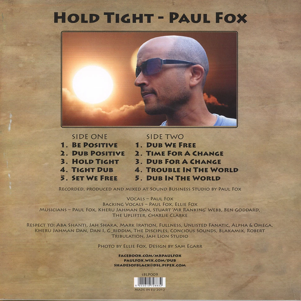 Hold Tight - Paul Fox