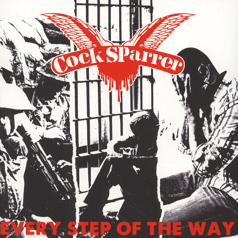 Cock Sparrer - Every Step Of The Way White Vinyl EDition