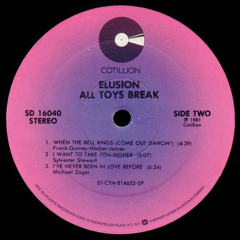 Elusion - All Toys Break