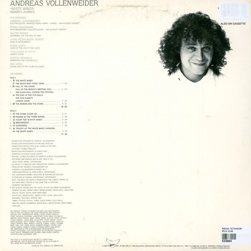 Andreas Vollenweider - White Winds