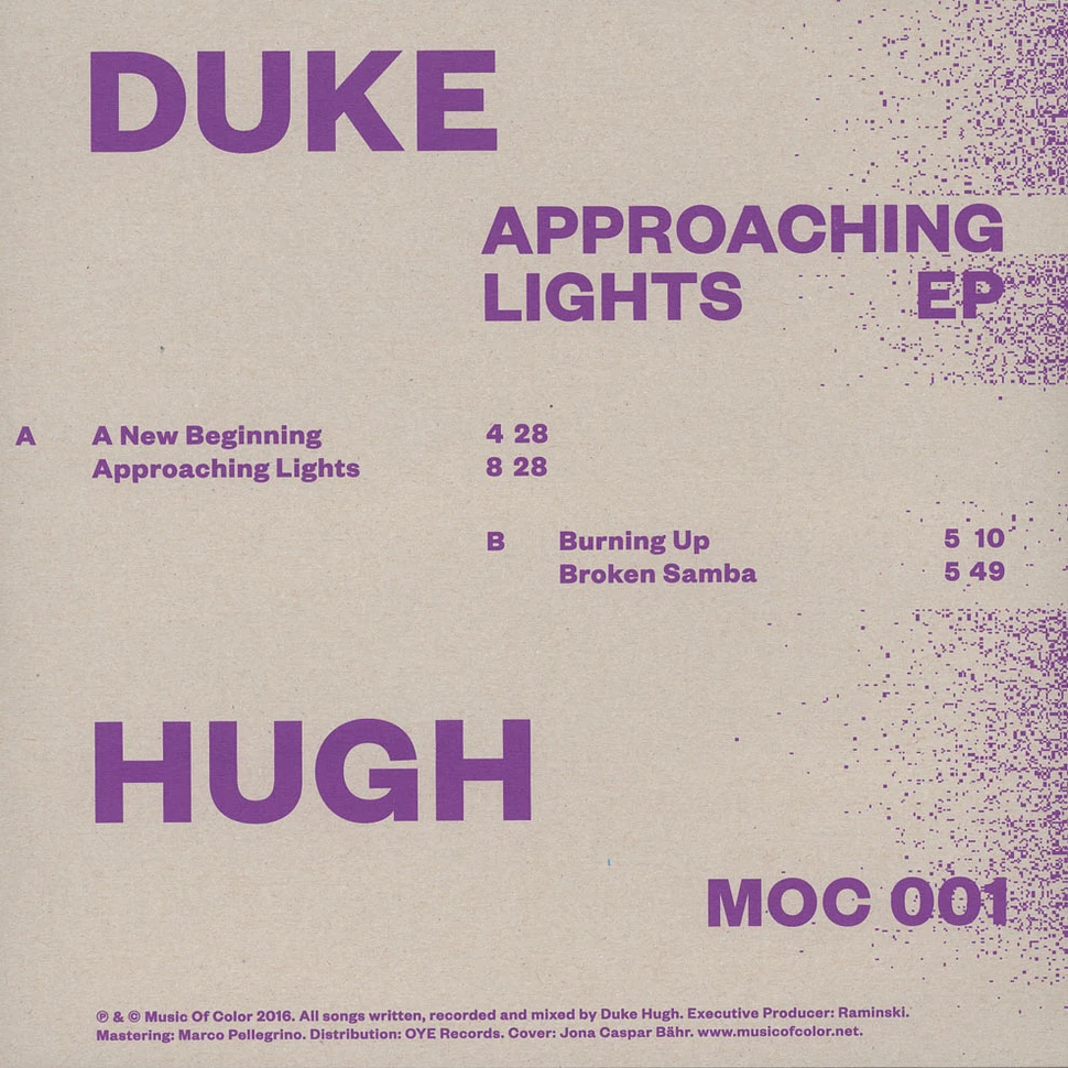 Duke Hugh - Approaching Lights EP