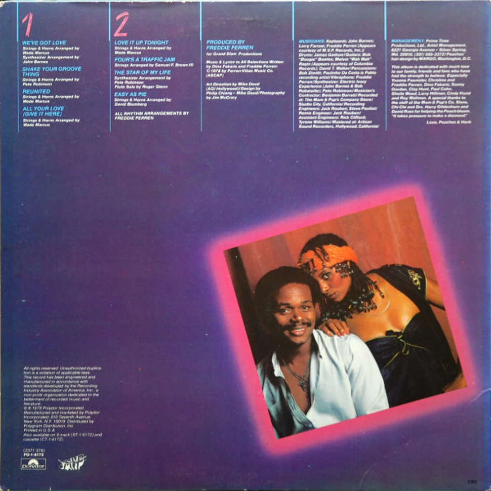 Peaches & Herb - 2 Hot!