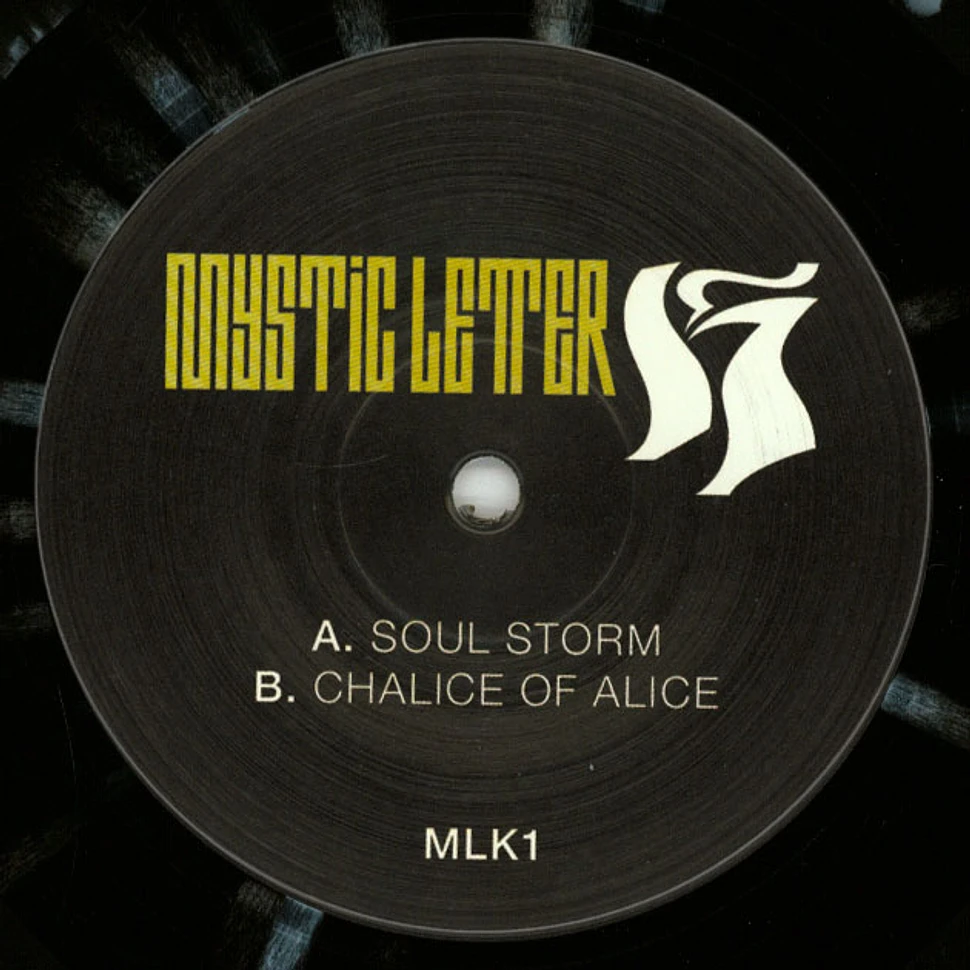 Mystic Letter K (Cari Lekebusch) - Soul Storm Black White Splatter Vinyl Edition