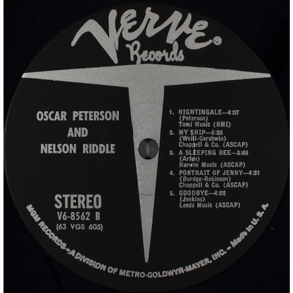 Oscar Peterson & Nelson Riddle - Oscar Peterson & Nelson Riddle