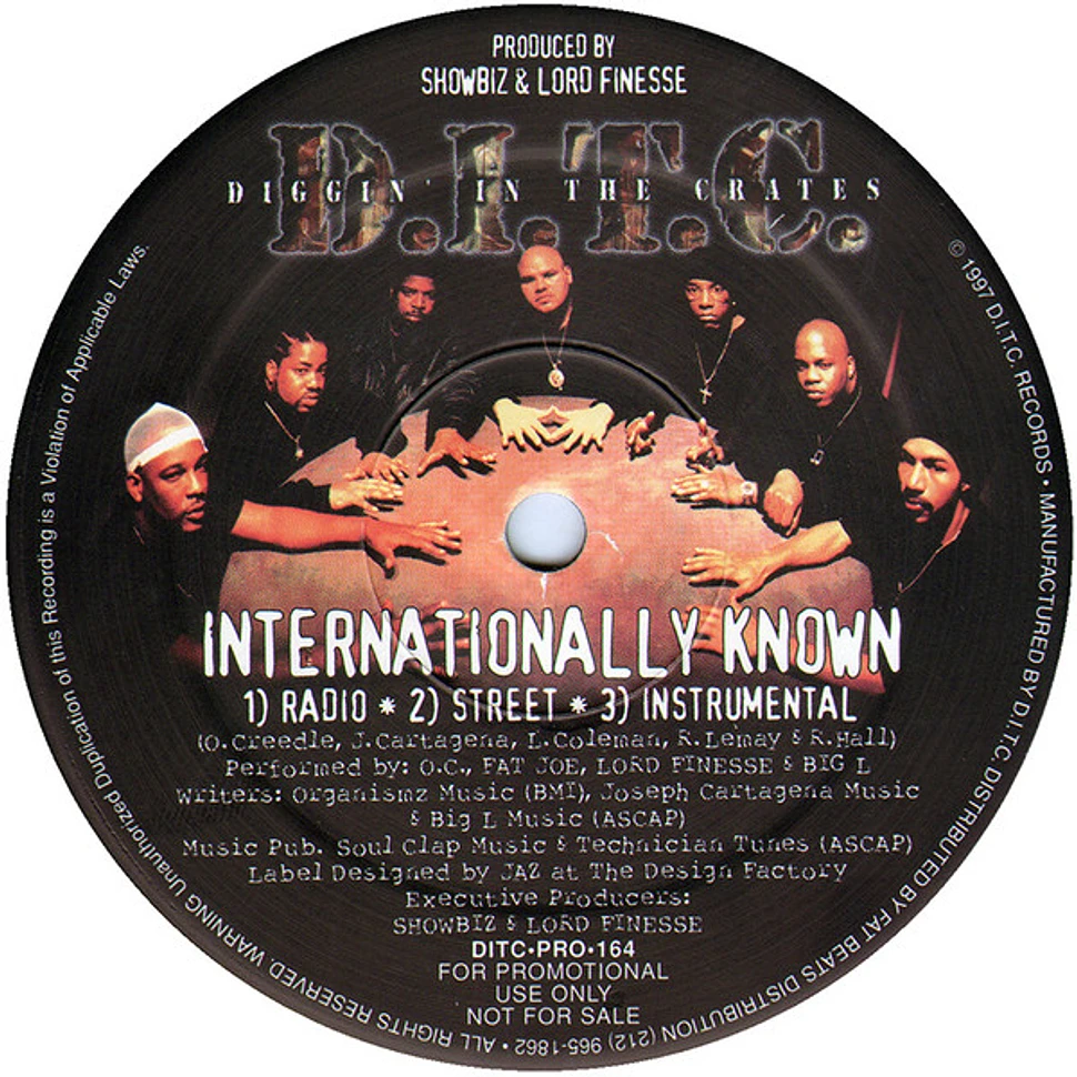 D.I.T.C. - Internationally Known / The Enemy