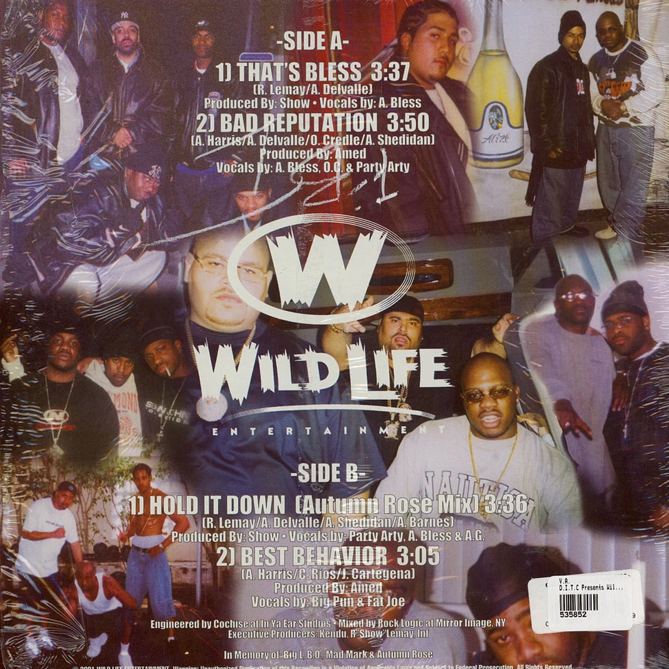 V.A. - D.I.T.C. Presents Wild Life Entertainment