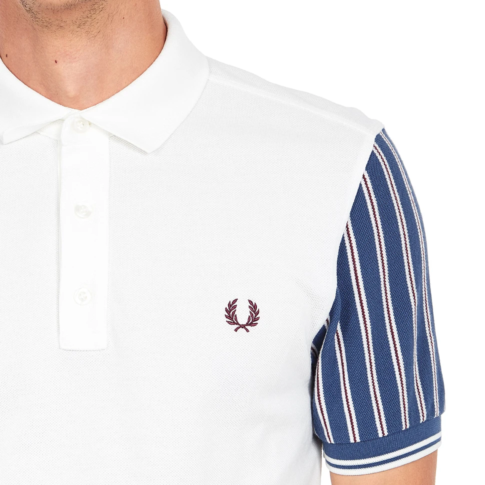 Fred Perry - Stripe Sleeve Pique Polo Shirt