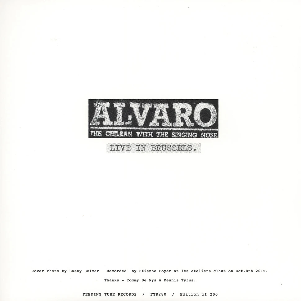 Alvaro - Live In Brussels