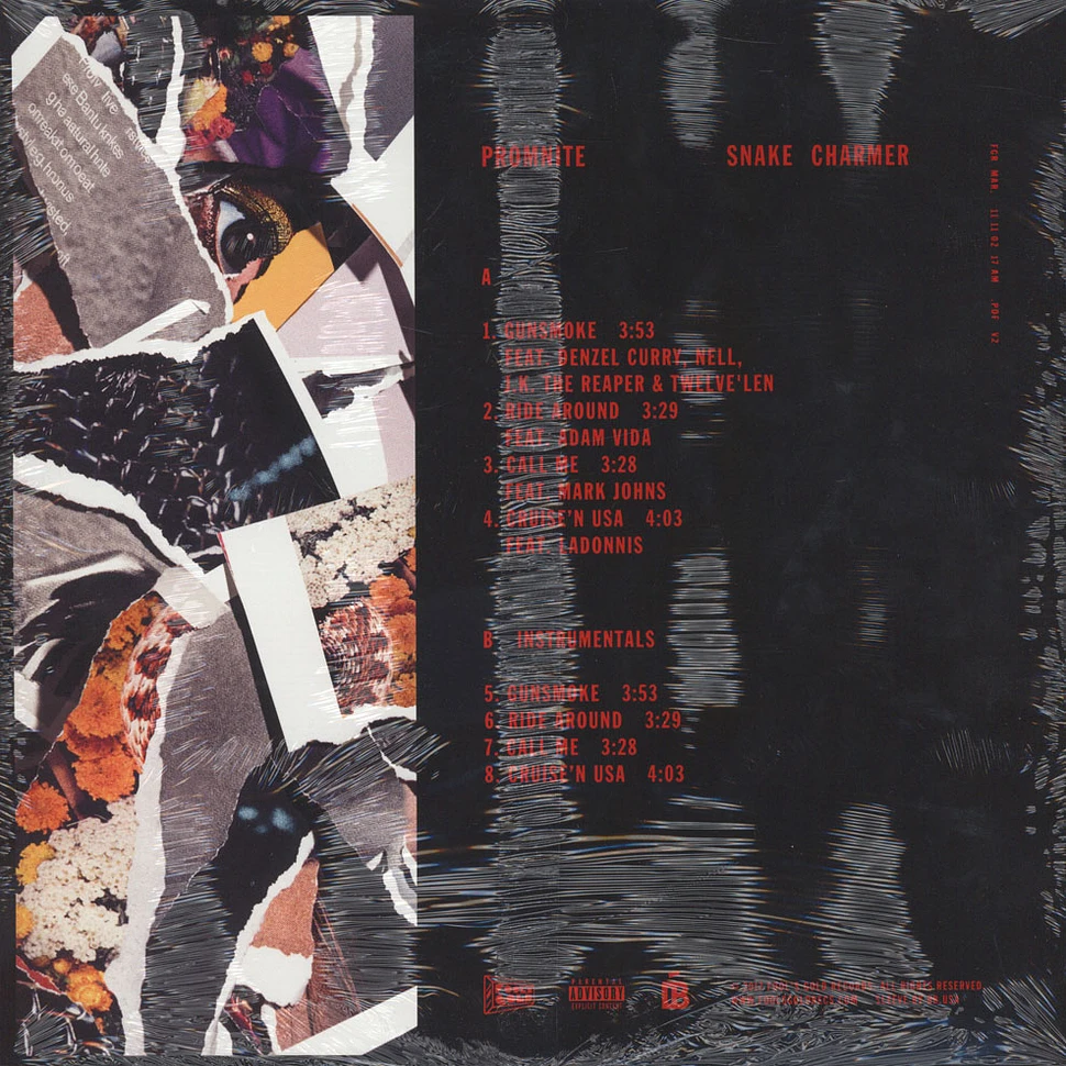 Promnite - Snake Charmer EP Red Vinyl Edition