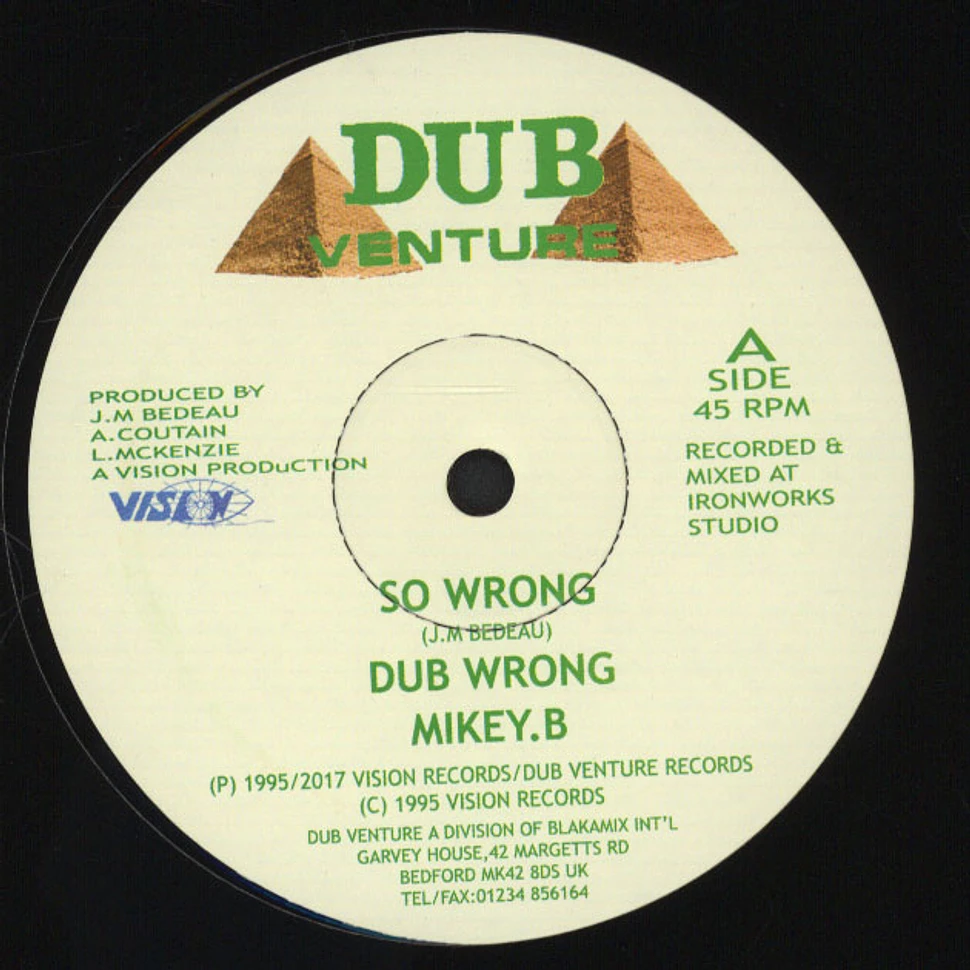 Mikey B - So Wrong / Just The Two Of Us