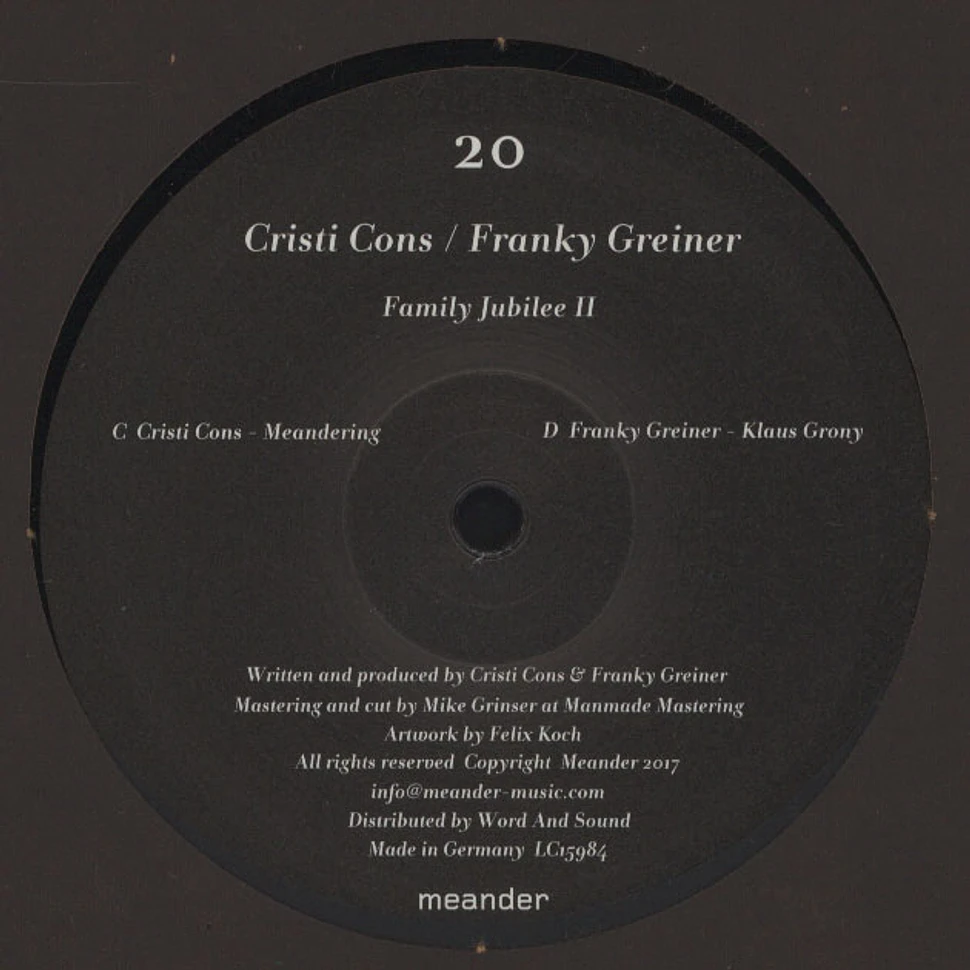 Cristi Cons & Franky Greiner - Family Jubilee 2 Part 2