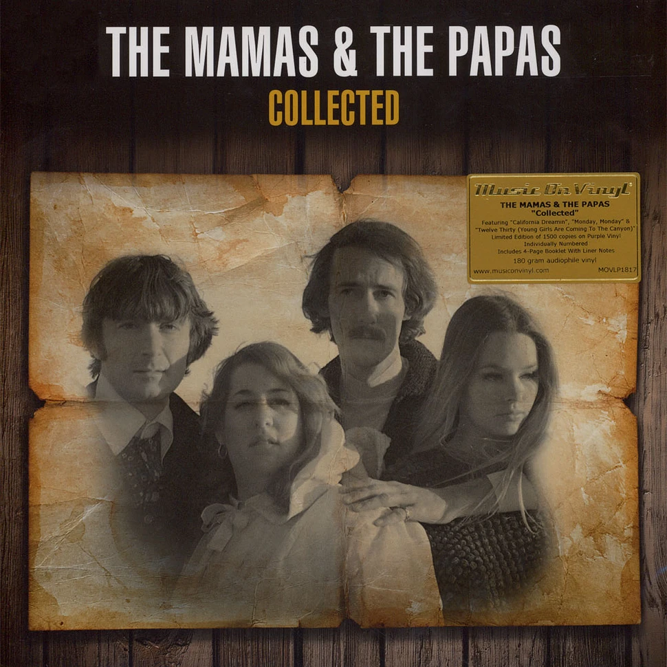 Mamas & The Papas, The - Collected Yellow Vinyl Edition