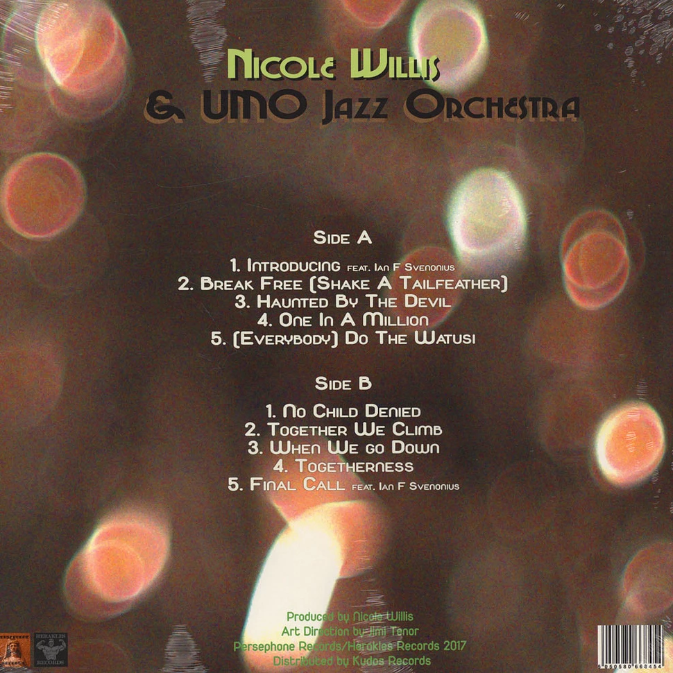 Nicole Willis & UMO Jazz Orchestra - My Name Is Nicole Willis
